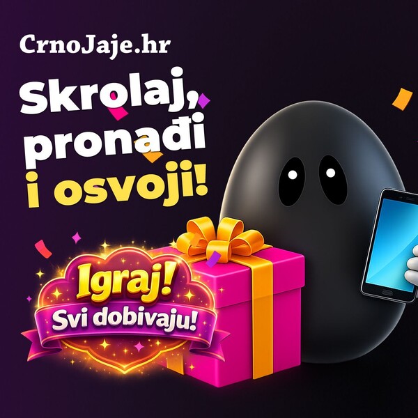 Skrolaj, pronađi i osvoji! Crno jaje skriva nagradne ponude u novom dizajnu!