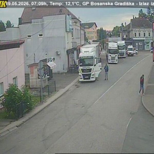 Puknuo most na graničnom prijelazu Gradiška: Obustavljen promet