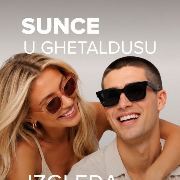 Tražite nove sunčane naočale? Sada možete odabrati dva modela po posebnoj cijeni