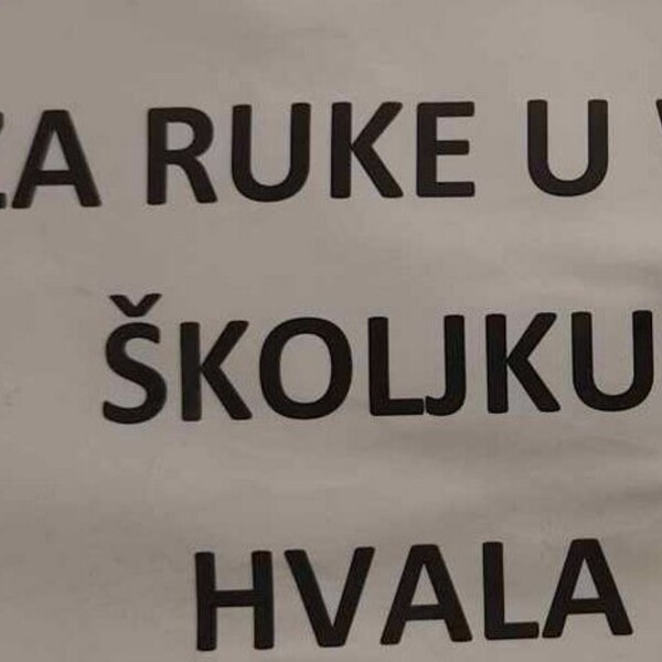 "Mila majko…": Poruka iz dalmatinskog toaleta zabrinula gledatelje