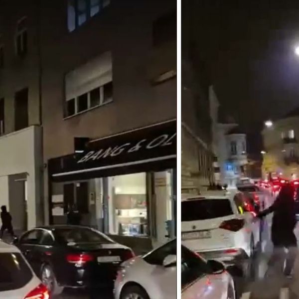 Policajac lovi maskirane muškarce u Zagrebu