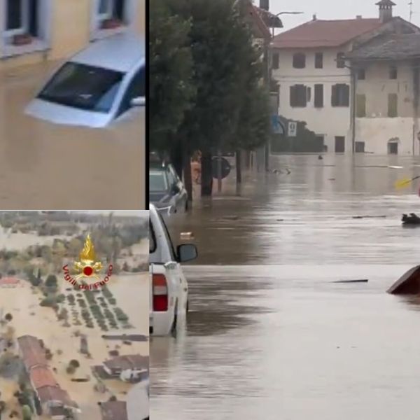Nevrijeme u Italiji izazvalo poplave: Furlanija pod vodom, ljudi na krovovima čekaju evakuaciju
