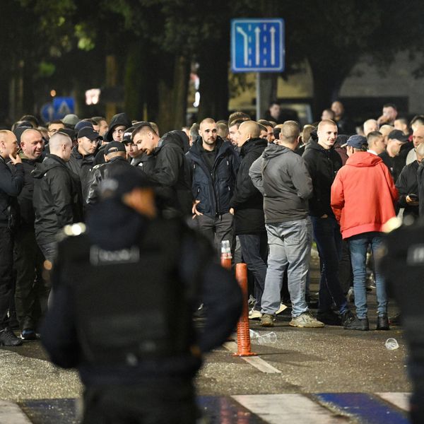 Hrvatski navijači u Podgorici: Jake mjere osiguranja na ulicama