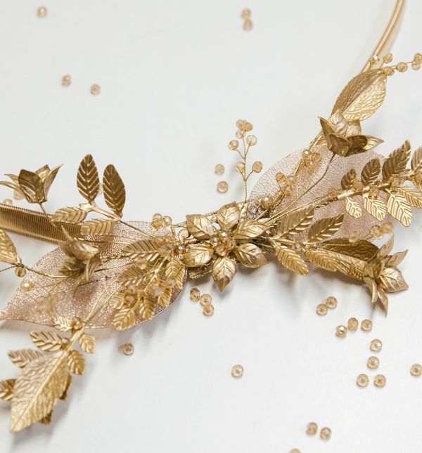 Ručno rađeni remen Diane Viljevac dolazi u srebrnoj i zlatnoj boji