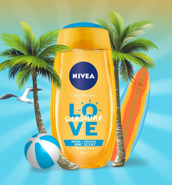 Gel za tuširanje Nivea Love Sunshine