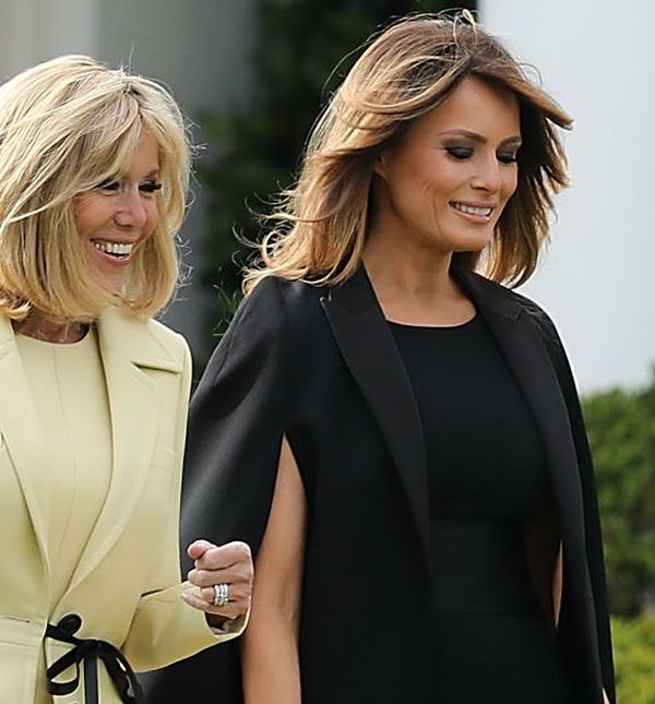 Melania Trump i Brigitte Macron - 2