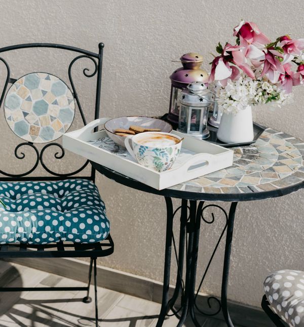 Marselin balkon idealan je za ispijanje prve jutarnje kave