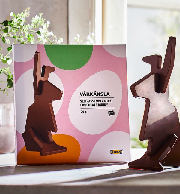 Trodijelni zec od čokolade iz IKEA-e
