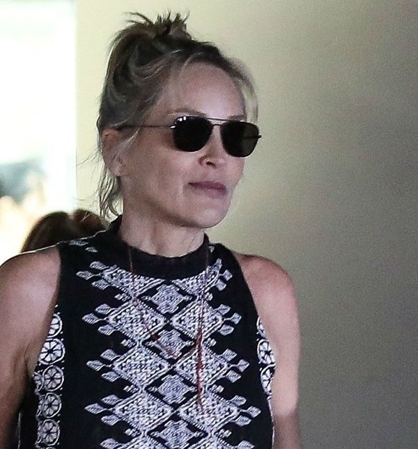 Sharon Stone posjetila je kozmetički salon na Beverly Hillsu
