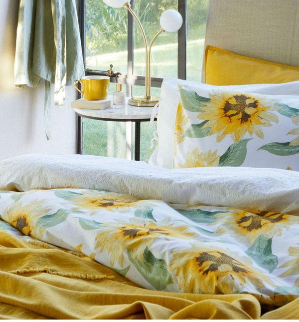 Posteljine s cvjetnim uzorkom idealan su izbor u proljeće