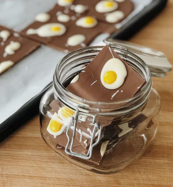 Brza i jednostavna čokoladna jaja na oko