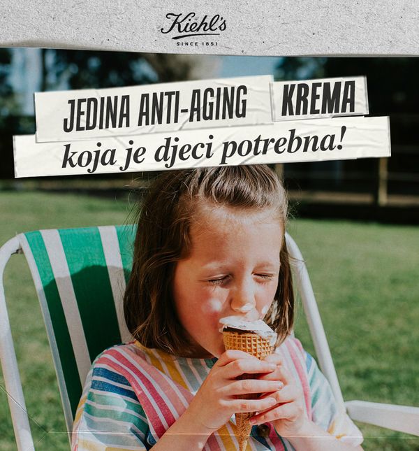 Jedina anti-aging krema potrebna djeci jest – sladoled razmazan po licu