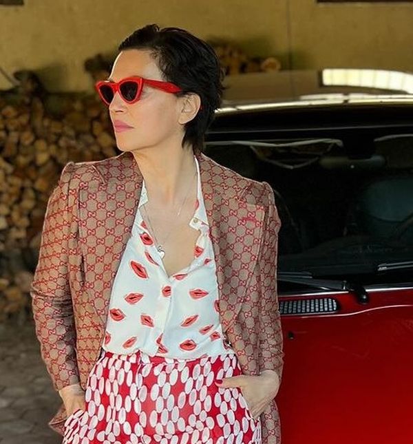 Nina Badrić u kombinaciji s više uzoraka izgleda fantastično