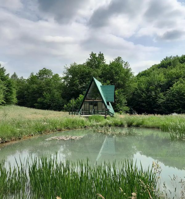 A-frame kuća u Donjem Oštrcu