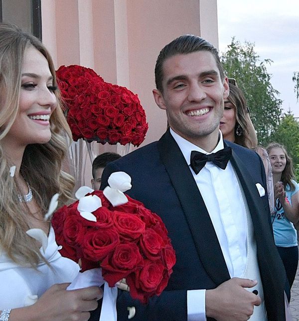 Izabel i Mateo Kovačić na svom vjenčanju