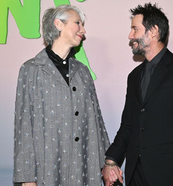 Keanu Reeves s partnericom Alexandrom Grant na svjetskoj premijeri filma Outcome u New Yorku