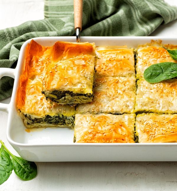 Pita sa špinatom i tri vrste sira