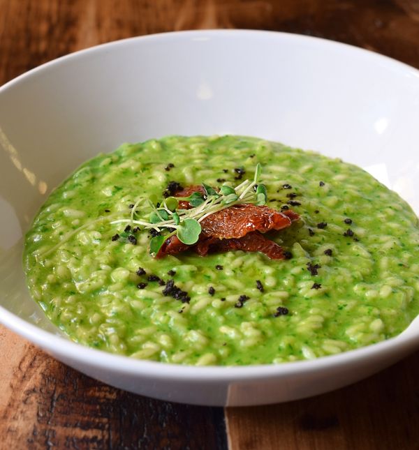 Rižoto sa špinatom i sirom