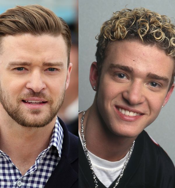 Kovrčava i izblajhana kosa Justina Timberlakea na početku karijere