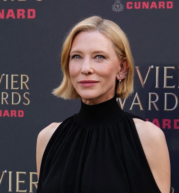 Cate Blanchett u haljini modne kuće Lanvin na dodjeli kazališnih nagrada Laurence Olivier u Londonu