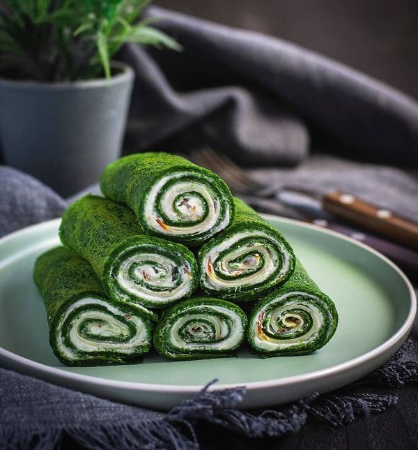 Palačinke s blitvom i kremastim sirom