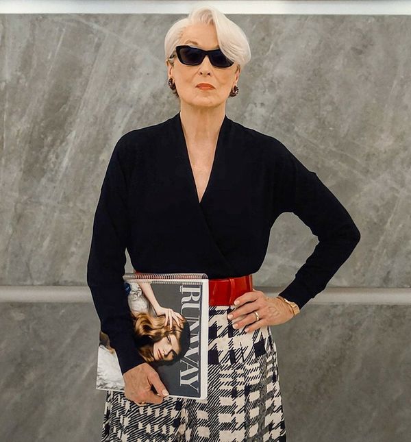 Meryl Streep kao Miranda Priestly u filmu Vrag nosi Pradu 2