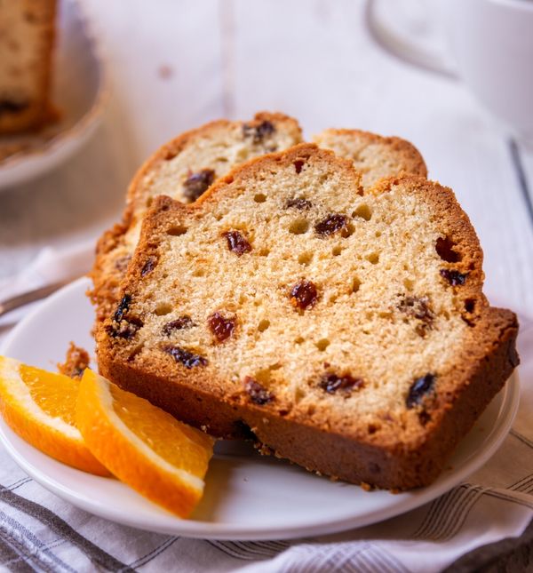 Biskvit s grožđicama