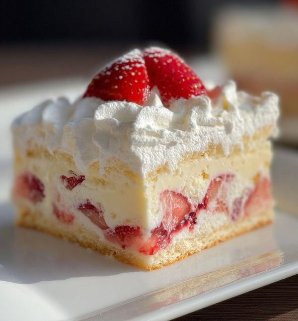 Lagani kolač od jagoda