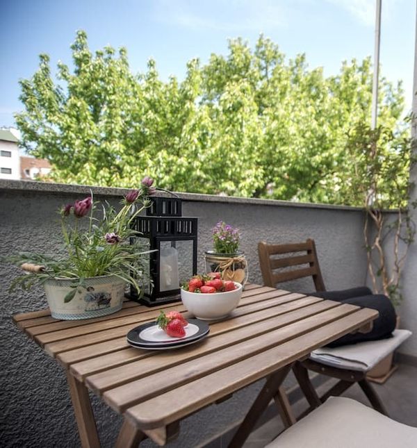 Šarmantni balkon u centru Zagreba