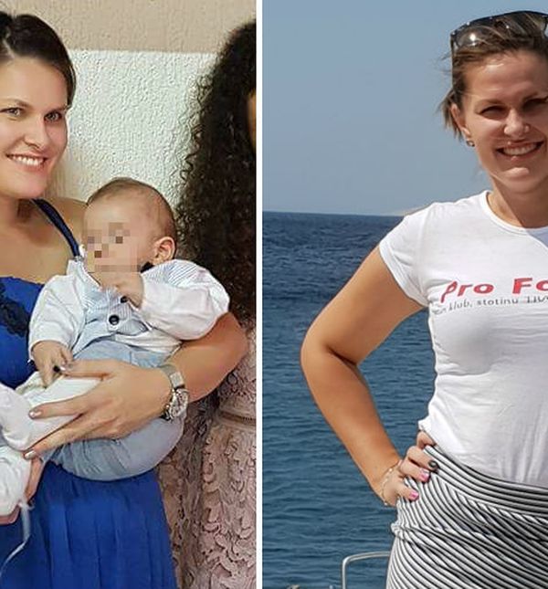 Jasmina Crnojević prije i poslije gubitka 12 kilograma