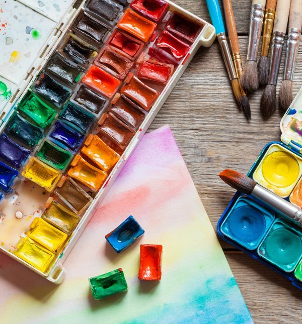 Slikanje vodenim bojama dokazano smanjuje stres i krvni tlak