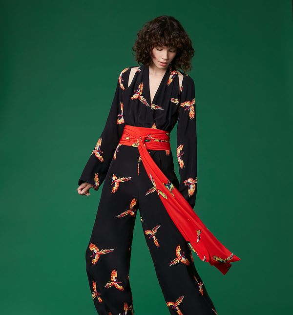 Kombinezon DVF iz ovogodišnje jesenske kolekcije prodaje se po cijeni od 3800 kn