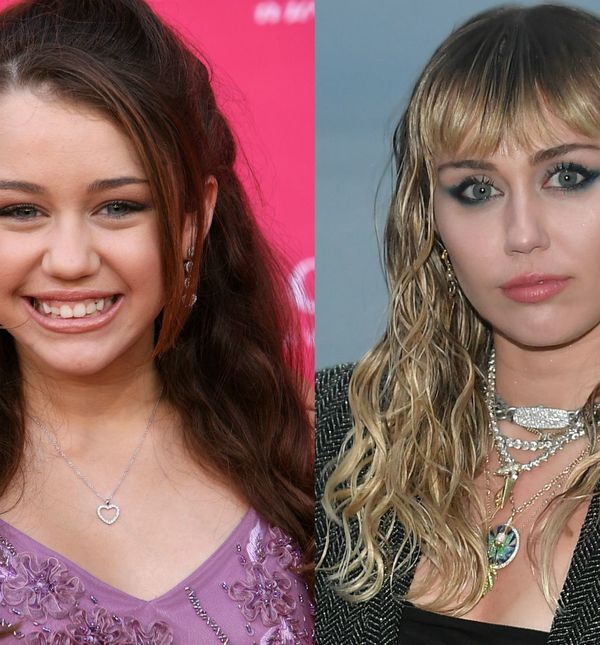 Miley Cyrus 2006. i 2019. godine