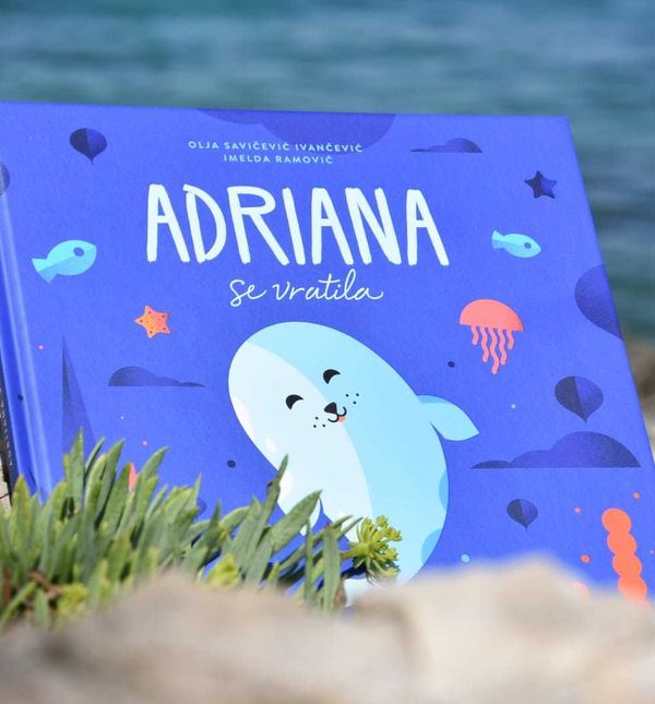Tekst slikovnice potpisuje književnica Olja Savičević Ivančević