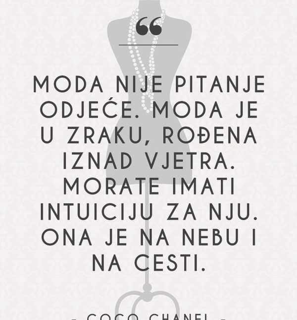 Citati dizajnerice Coco Chanel nadahnjuju žene već desetljećima - 2