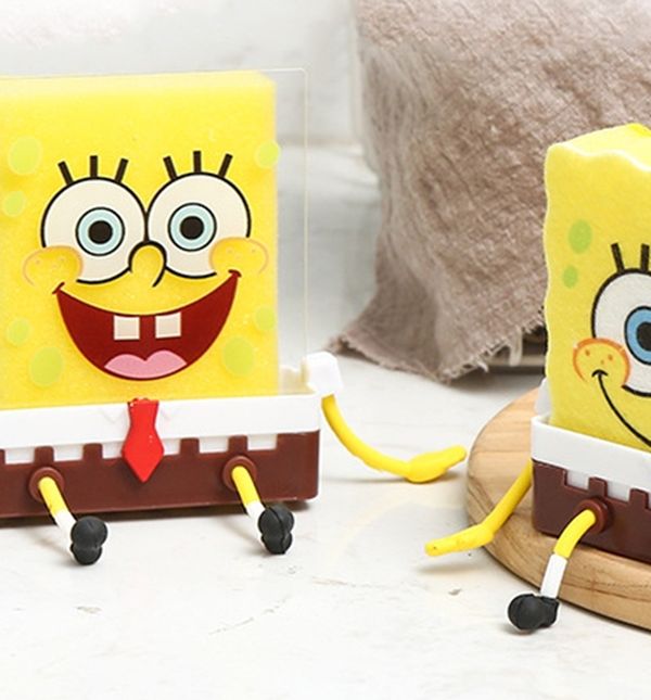 Kuhinjska spužva u obliku Spužva Boba