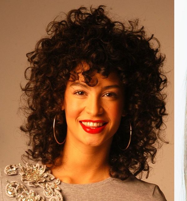 Monika Olujić ima prirodno kovrčavu kosu