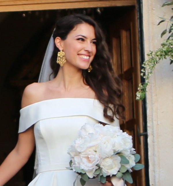 Kristina Milković Čilić nosila je vjenčanicu britanske dizajnerice Caroline Castigliano