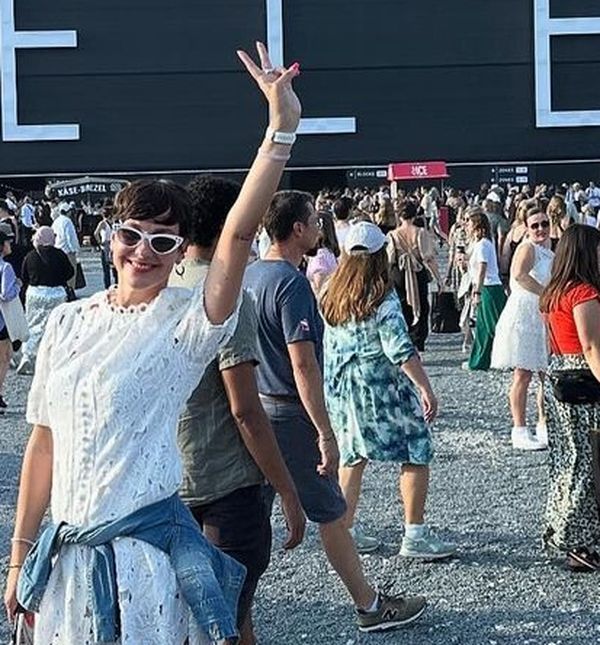 Irena Pecotić na koncertu Adele