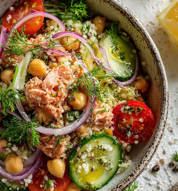 Salata od bulgura i tune