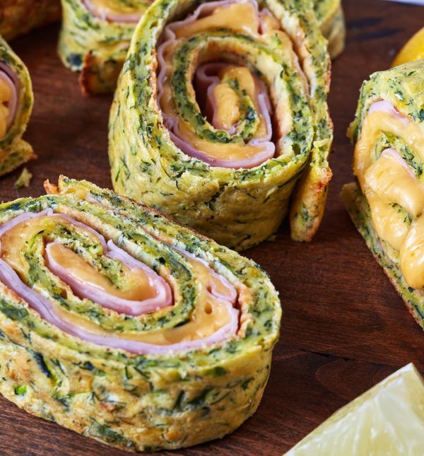 Rolada s tikvicama punjena šunkom i sirom