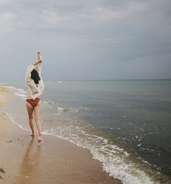 Žena na plaži