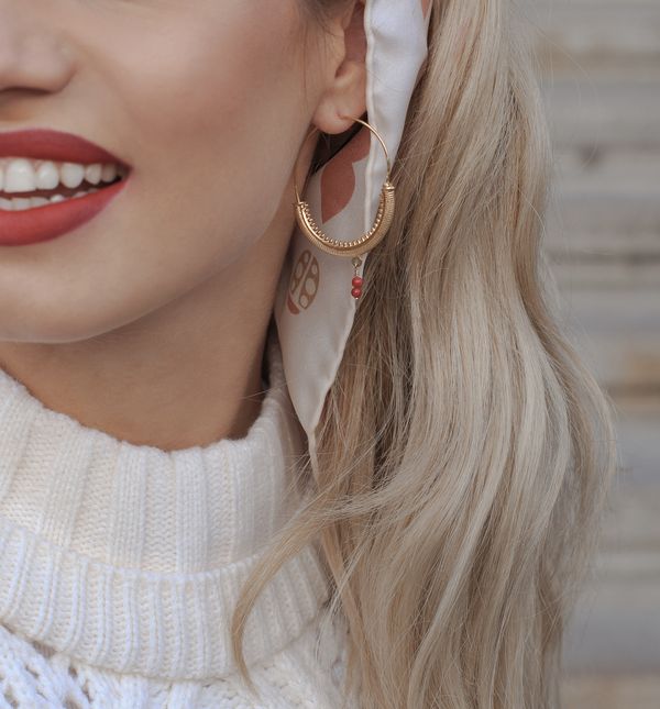 Zaks - 23Srebrne naušnice, konavoke, zlatarne Zaks