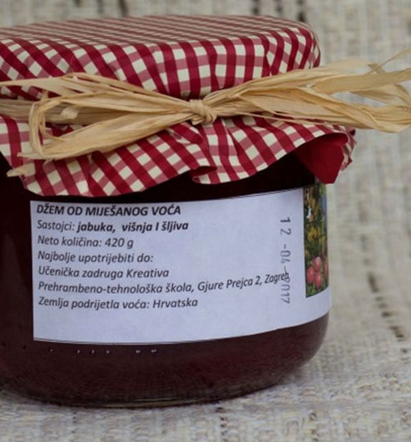 Proizvodi Prehrambeno-tehnološke škole iz Zagreba