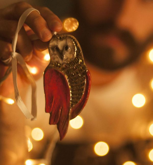 Keramička sovica djelo je rulu umjetnika Borisa Božića (Foto: Dunja Delić)