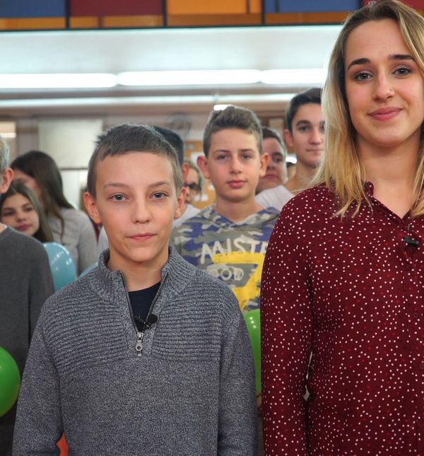 Luka Gnjidić i Patricija Marelja - dobitnici nagrade 'Luka Ritz - Nasilje nije hrabrost'