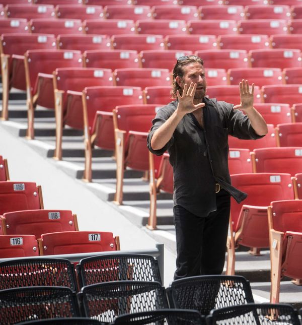 Bradley Cooper na snimanju filma 'Zvijezda je rođena'