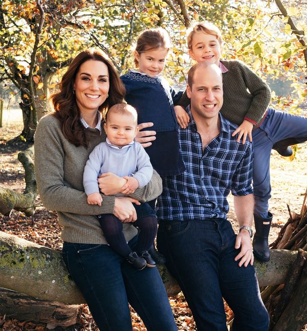 Božićni portret kraljevske obitelji