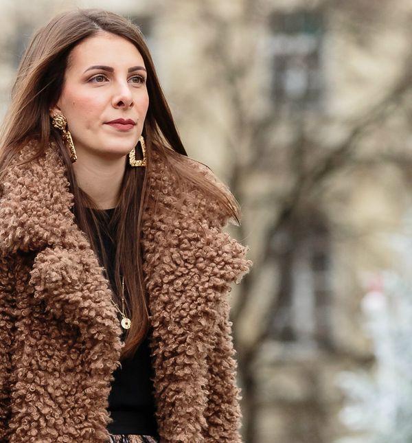 Dama iz Zagreba u zimskoj street style kombinaciji