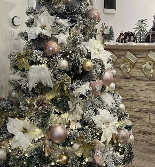 Božićno uređenje kuće Marije Ričko iz okolice Ludbrega